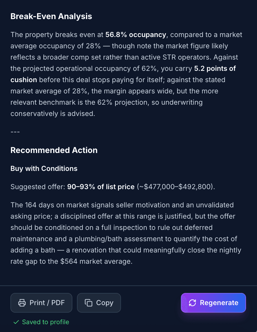 AI Deal Memo — analysis